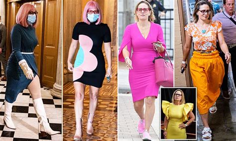 Kyrsten Sinemas bizarre outfits as shes trolled over yellow dress